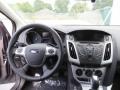Charcoal Black 2014 Ford Focus SE Hatchback Dashboard