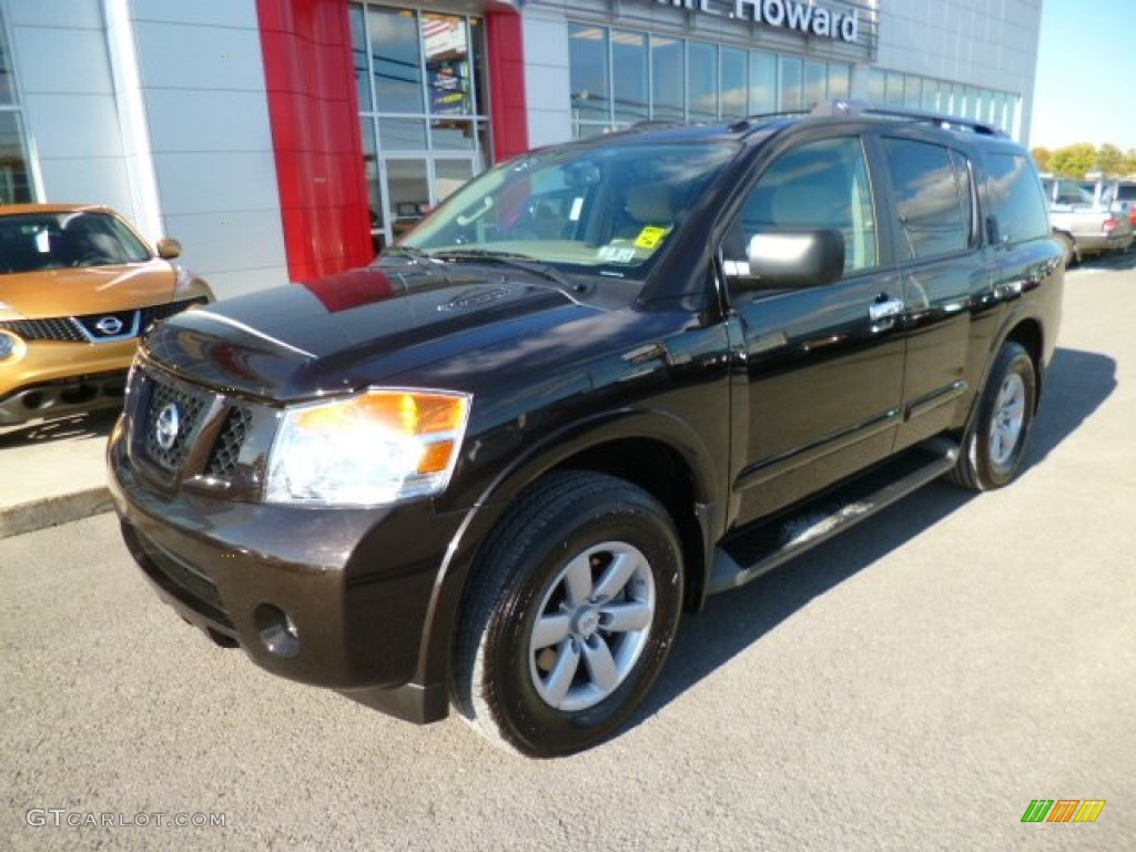 2013 Armada SV 4WD - Espresso Black / Almond photo #2