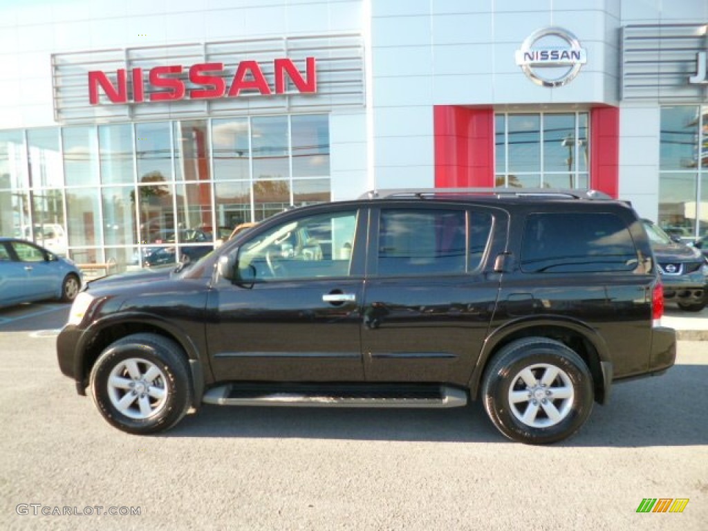 2013 Armada SV 4WD - Espresso Black / Almond photo #3