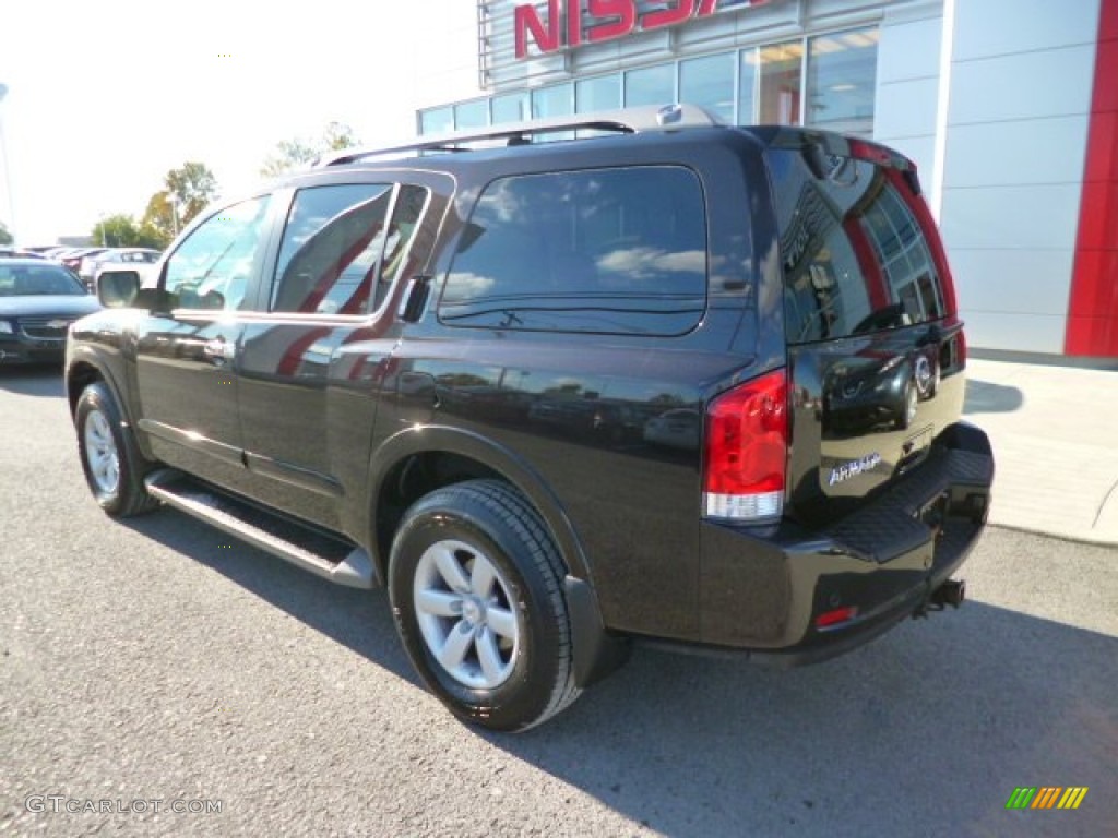 2013 Armada SV 4WD - Espresso Black / Almond photo #8