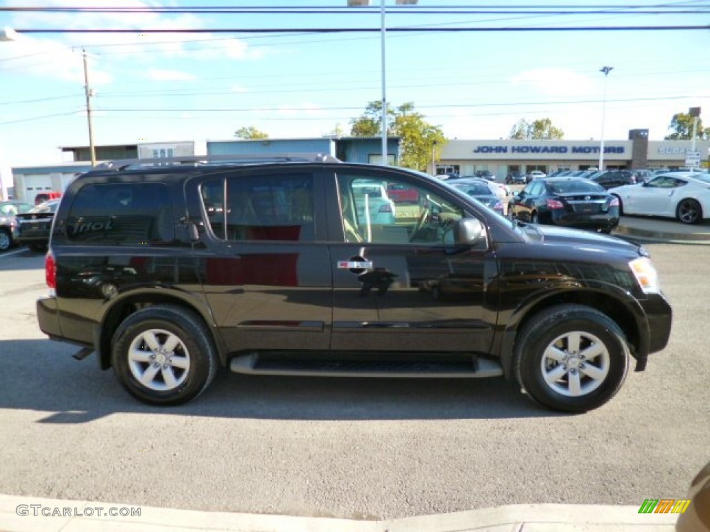 2013 Armada SV 4WD - Espresso Black / Almond photo #10