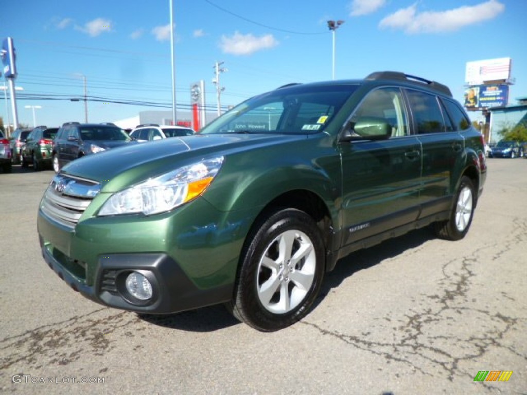 Cypress Green Pearl 2013 Subaru Outback 2.5i Premium Exterior Photo #87164181