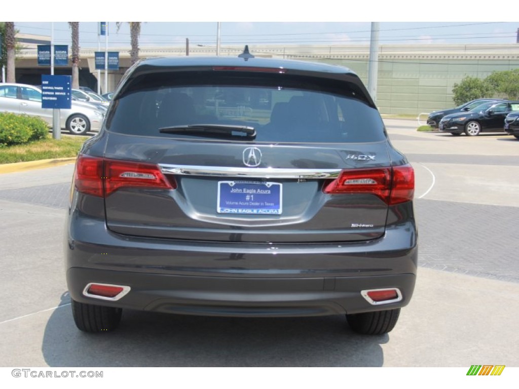 2014 MDX SH-AWD Technology - Graphite Luster Metallic / Ebony photo #6