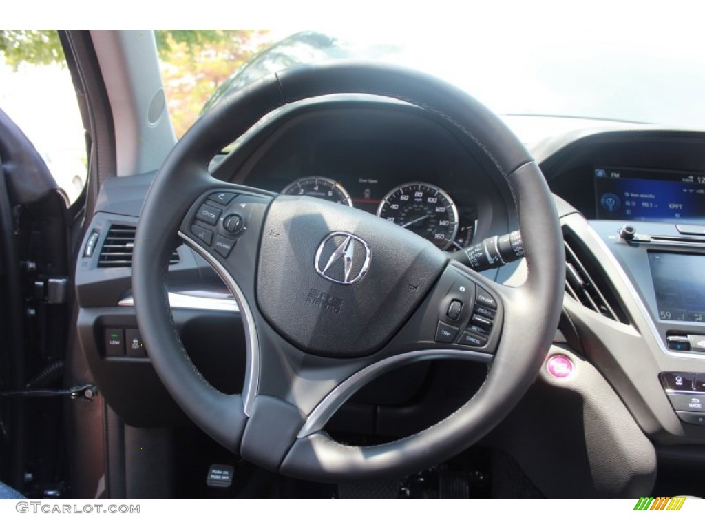 2014 MDX SH-AWD Technology - Graphite Luster Metallic / Ebony photo #25