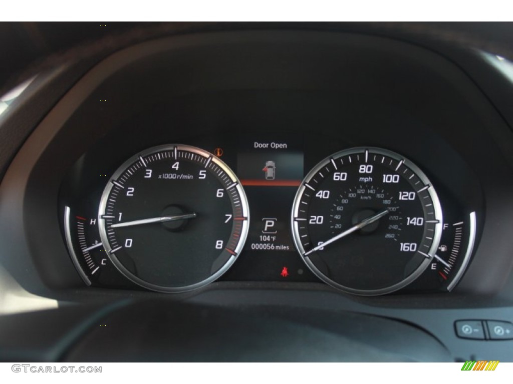 2014 MDX SH-AWD Technology - Graphite Luster Metallic / Ebony photo #31