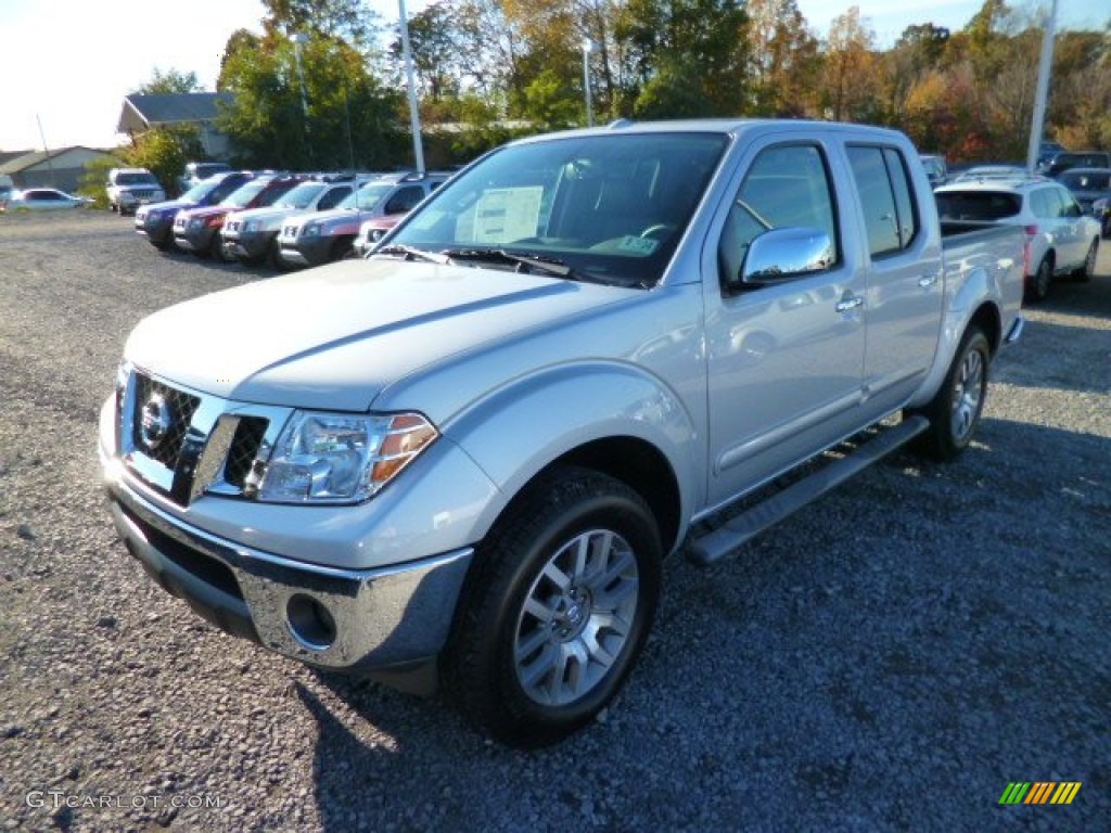 2013 Frontier SL Crew Cab 4x4 - Brilliant Silver / Steel photo #3