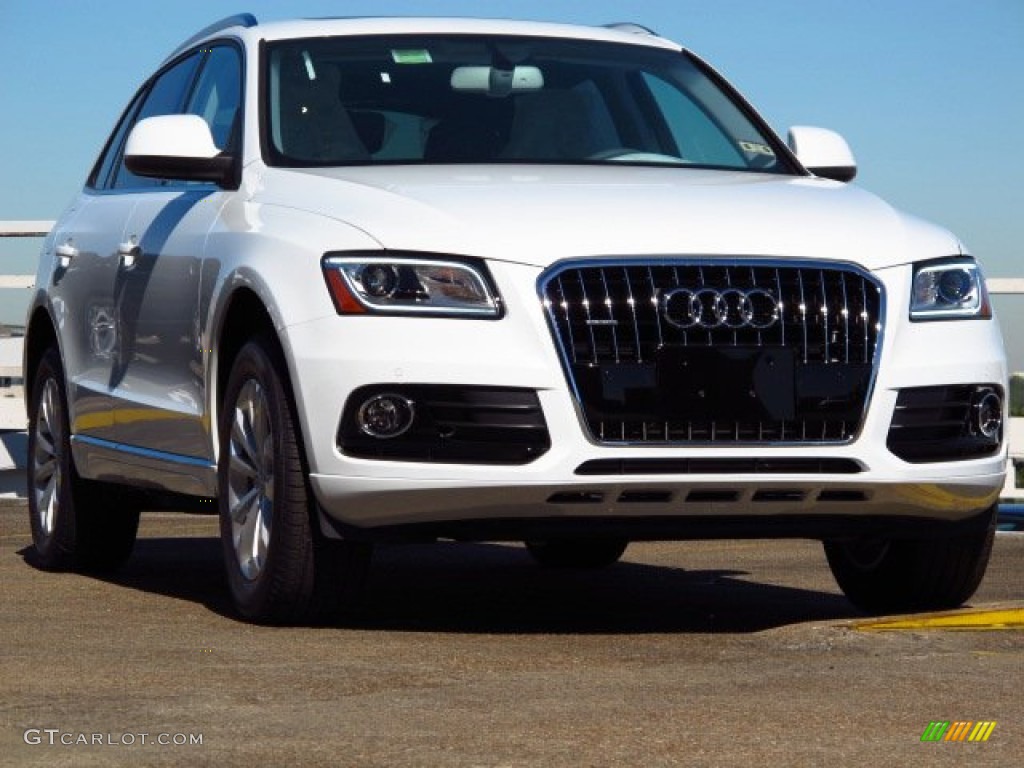 2014 Q5 2.0 TFSI quattro - Glacier White Metallic / Titanium Gray photo #1