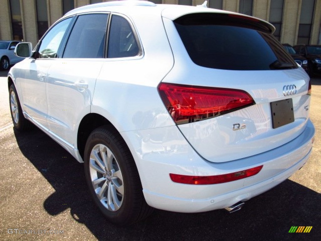 2014 Q5 2.0 TFSI quattro - Glacier White Metallic / Titanium Gray photo #4