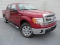 Ruby Red Metallic 2013 Ford F150 XLT SuperCrew Exterior