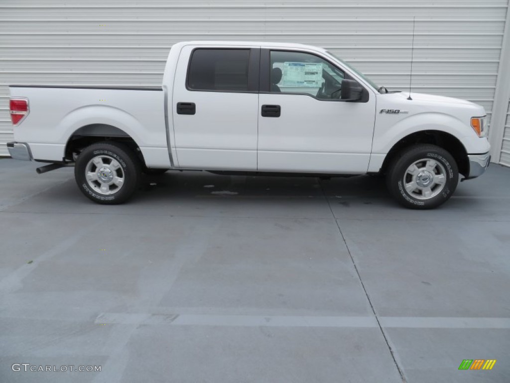 Oxford White 2013 Ford F150 XLT SuperCrew Exterior Photo #87171474