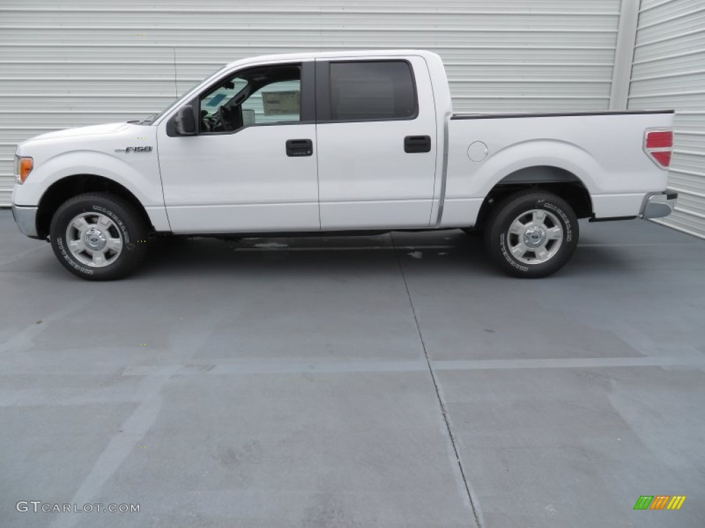 Oxford White 2013 Ford F150 XLT SuperCrew Exterior Photo #87171522
