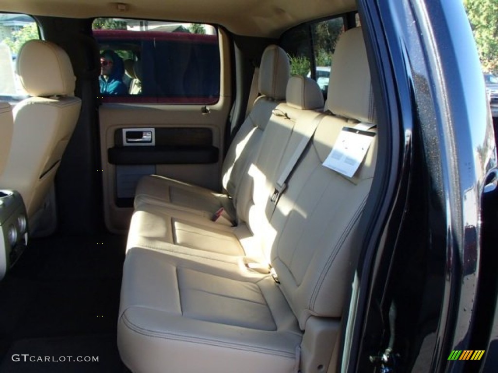 2014 Ford F250 Super Duty Lariat Crew Cab 4x4 Rear Seat Photo #87171591