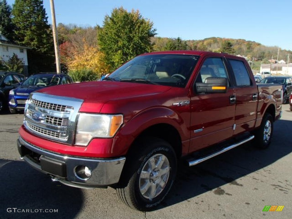 Ruby Red Metallic Ford F150