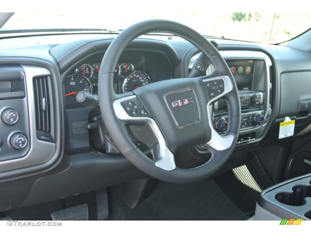 2014 Sierra 1500 SLT Crew Cab 4x4 - Cobalt Blue Metallic / Jet Black/Dark Ash photo #23