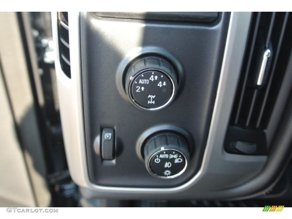 2014 GMC Sierra 1500 SLT Crew Cab 4x4 Controls Photo #87172299