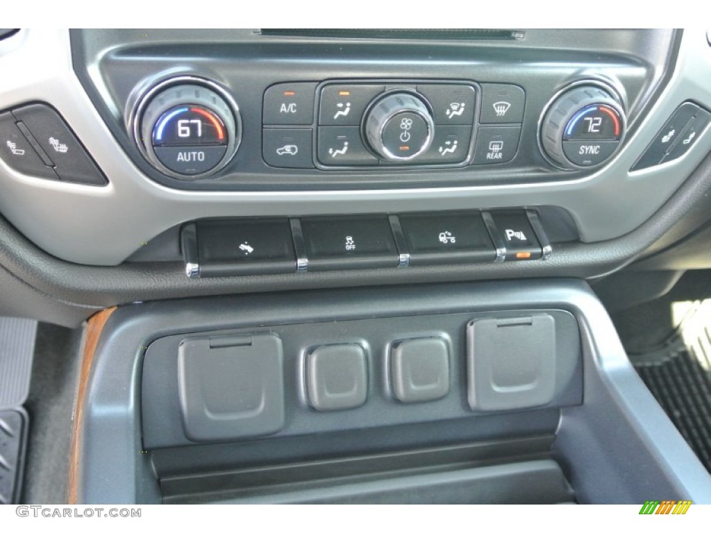 2014 GMC Sierra 1500 SLT Crew Cab 4x4 Controls Photo #87172314