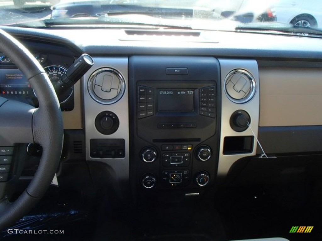 2013 F150 XLT SuperCrew 4x4 - Ruby Red Metallic / Adobe photo #18