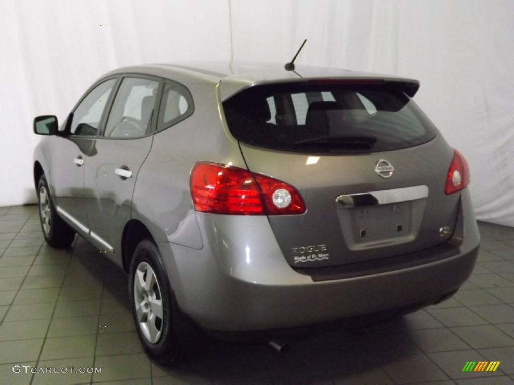 2011 Rogue S AWD - Gotham Gray Metallic / Black photo #6