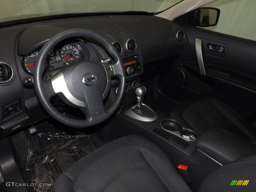 2011 Rogue S AWD - Gotham Gray Metallic / Black photo #12