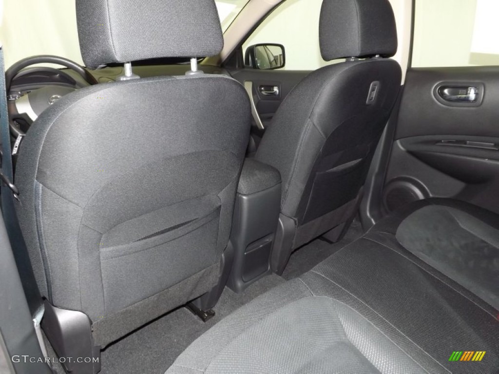 2011 Rogue S AWD - Gotham Gray Metallic / Black photo #21