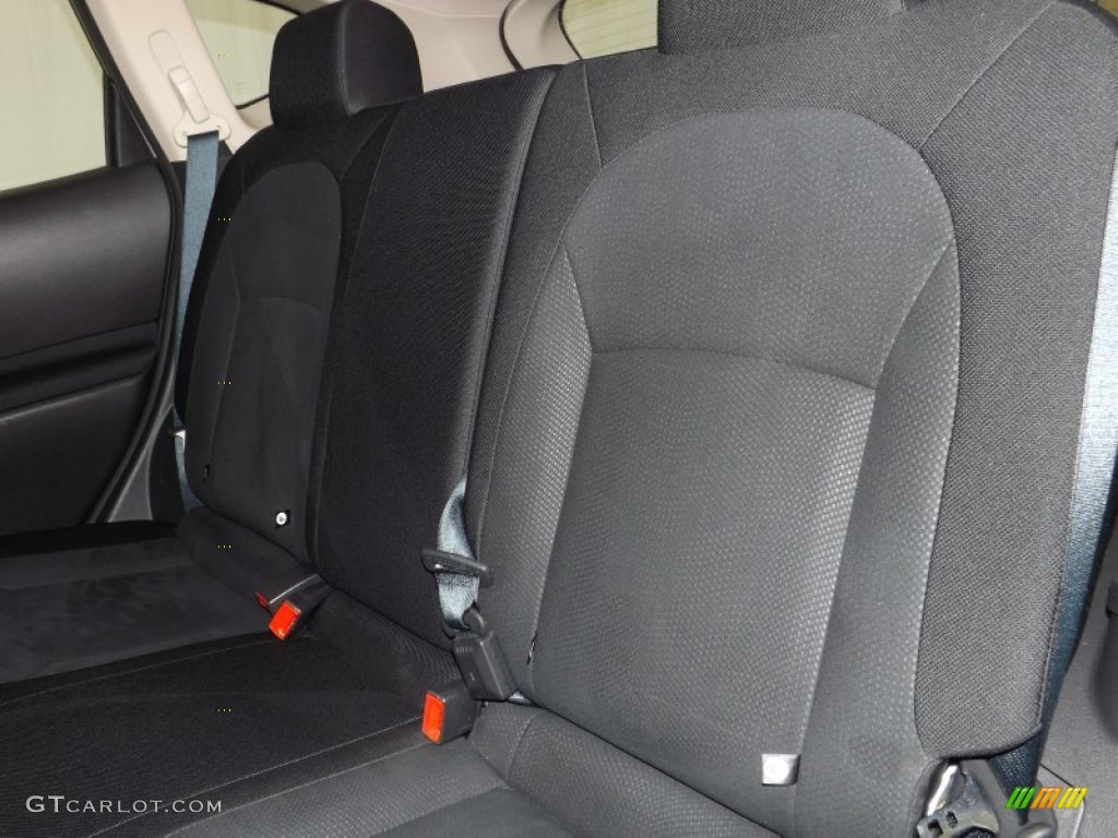 2011 Rogue S AWD - Gotham Gray Metallic / Black photo #22