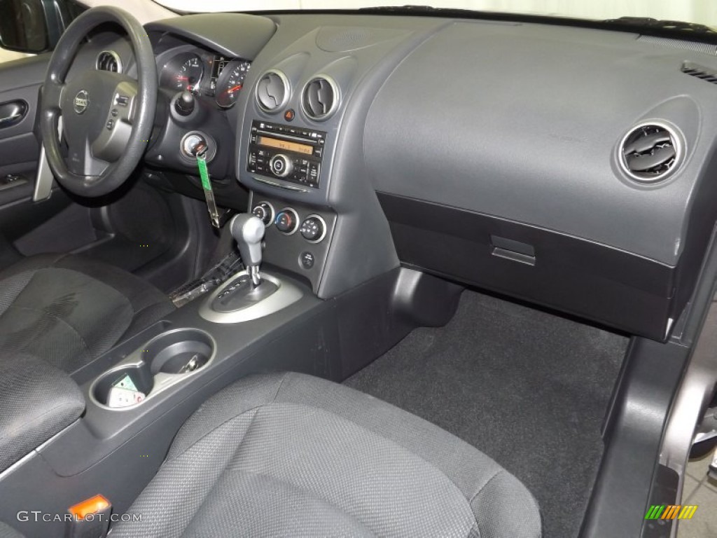 2011 Rogue S AWD - Gotham Gray Metallic / Black photo #27