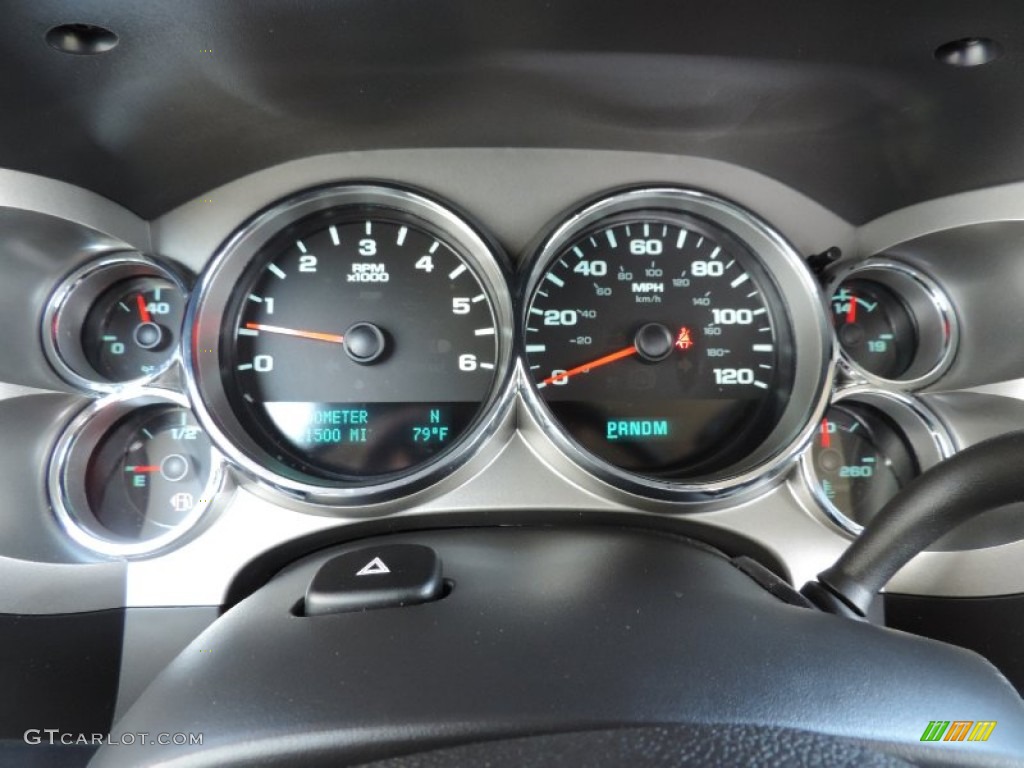 2013 Silverado 1500 LT Crew Cab - Silver Ice Metallic / Ebony photo #12