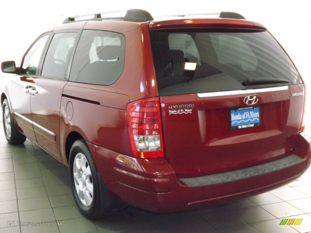 2007 Entourage GLS - Cranberry Red / Gray photo #6