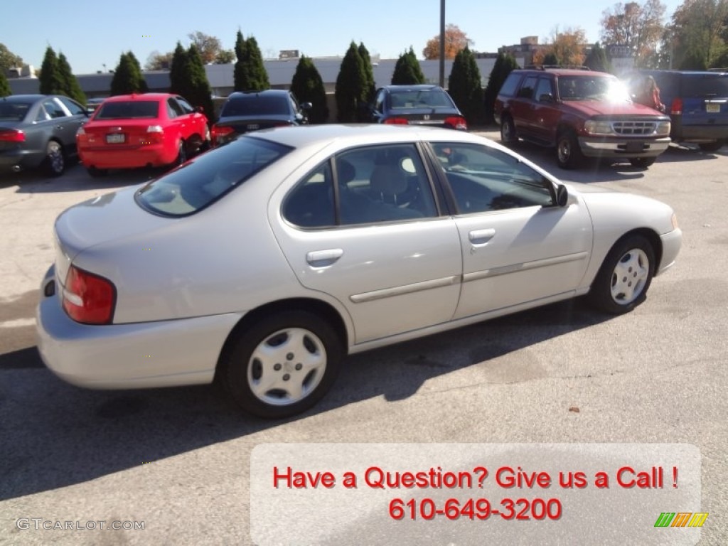 2000 Altima GXE - Platinum Metallic / Dusk Gray photo #3