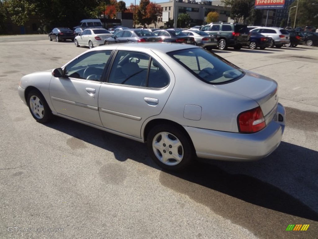 2000 Altima GXE - Platinum Metallic / Dusk Gray photo #9