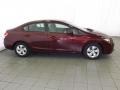 Crimson Red Pearl - Civic LX Sedan Photo No. 5