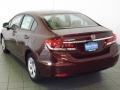 Crimson Red Pearl - Civic LX Sedan Photo No. 6