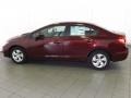 Crimson Red Pearl - Civic LX Sedan Photo No. 8