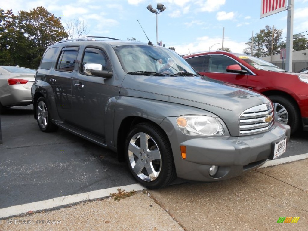 2007 HHR LT - Dark Silver Metallic / Ebony Black photo #3