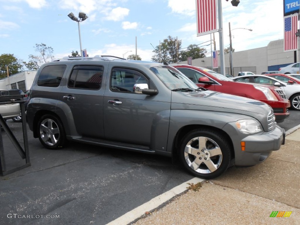 2007 HHR LT - Dark Silver Metallic / Ebony Black photo #4