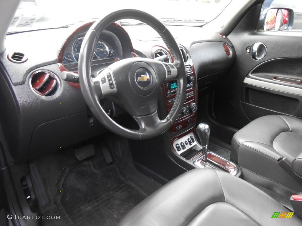 2007 HHR LT - Dark Silver Metallic / Ebony Black photo #8