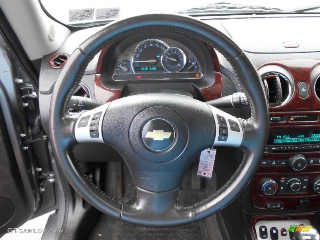 2007 HHR LT - Dark Silver Metallic / Ebony Black photo #22