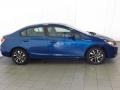 2013 Dyno Blue Pearl Honda Civic EX Sedan  photo #5