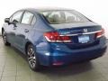 2013 Dyno Blue Pearl Honda Civic EX Sedan  photo #6