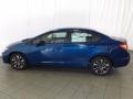 2013 Dyno Blue Pearl Honda Civic EX Sedan  photo #8