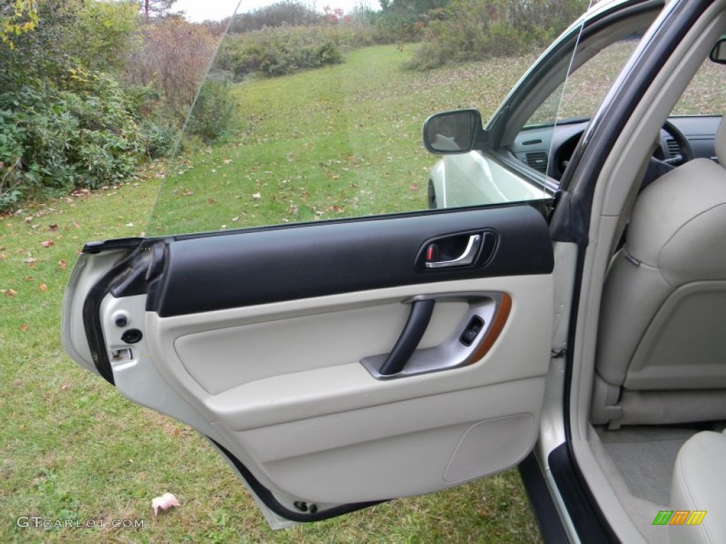 2006 Subaru Outback 2.5 XT Limited Wagon Taupe Door Panel Photo #87179694