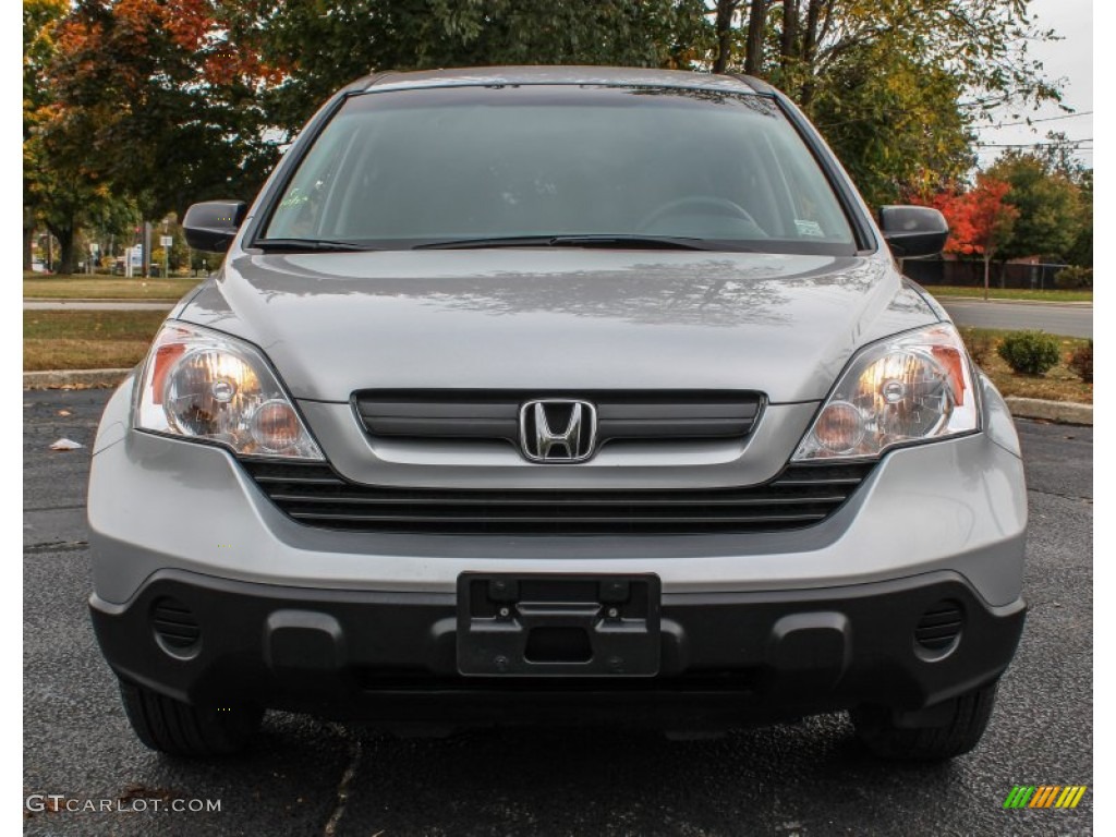 2009 CR-V LX 4WD - Alabaster Silver Metallic / Gray photo #2