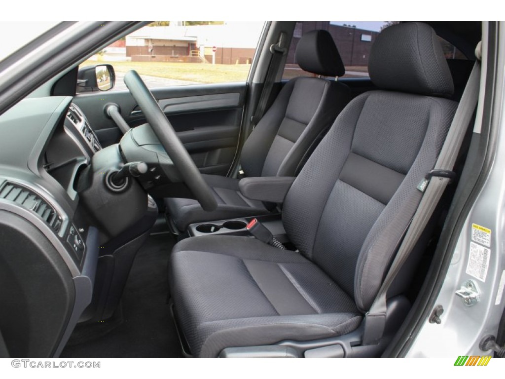 2009 CR-V LX 4WD - Alabaster Silver Metallic / Gray photo #12