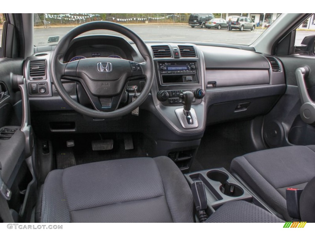 2009 CR-V LX 4WD - Alabaster Silver Metallic / Gray photo #14