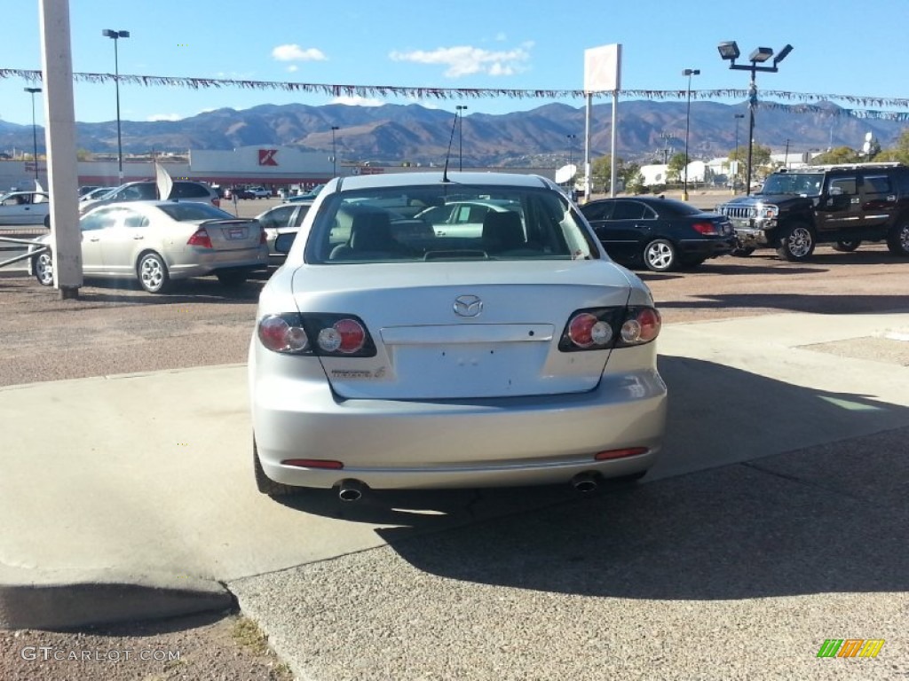 2008 MAZDA6 i Sport Sedan - Silver Metallic / Gray photo #10