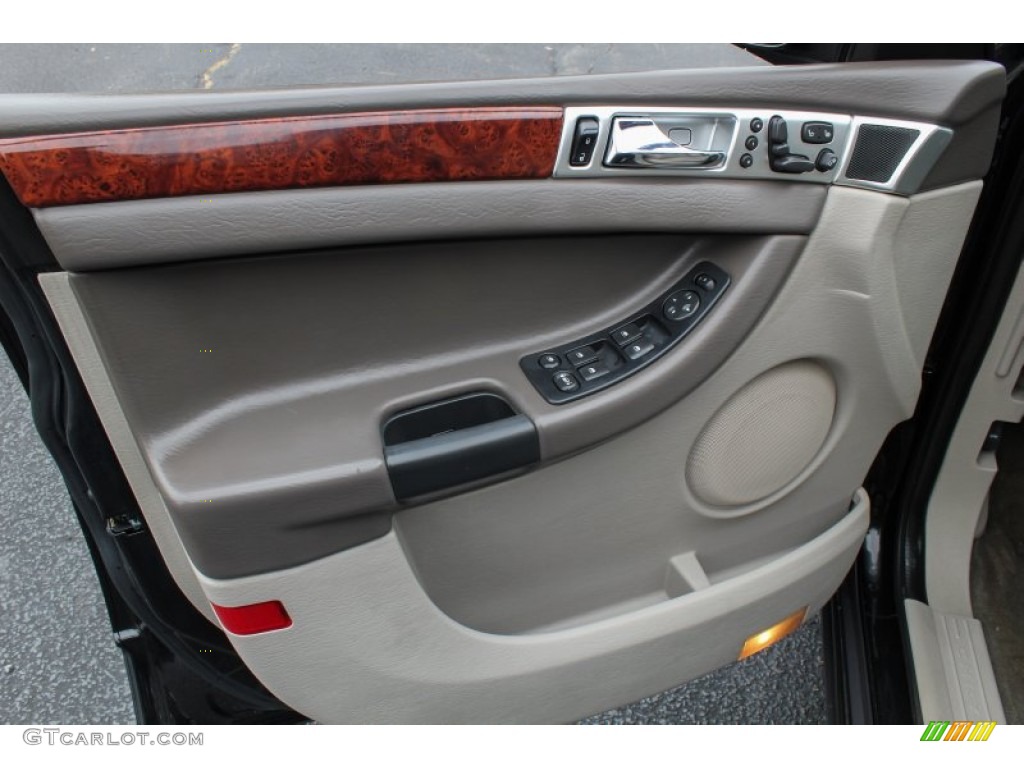 2005 Chrysler Pacifica Touring AWD Dark Slate Gray Door Panel Photo #87180588