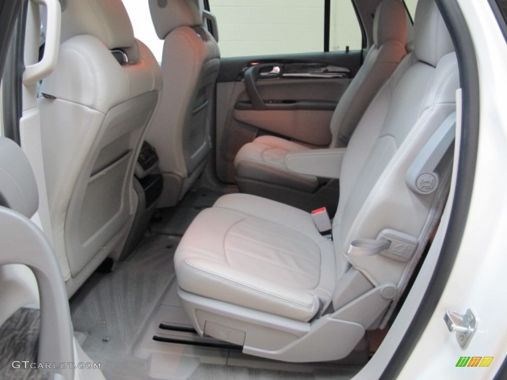 2013 Buick Enclave Premium AWD Rear Seat Photo #87181014