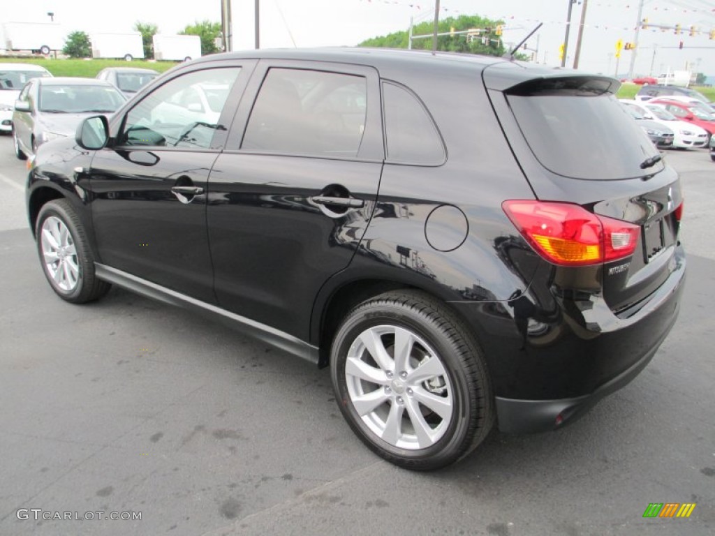 Labrador Black Pearl 2013 Mitsubishi Outlander Sport ES 4WD Exterior Photo #87181329