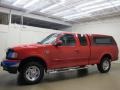 2000 Bright Red Ford F150 XLT Extended Cab 4x4  photo #4