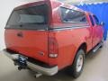 2000 Bright Red Ford F150 XLT Extended Cab 4x4  photo #7